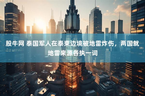 股牛网 泰国军人在泰柬边境被地雷炸伤，两国就地雷来源各执一词